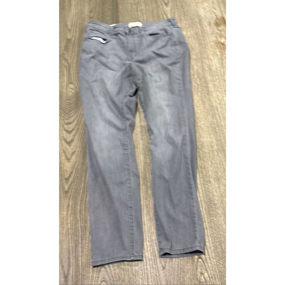 Universal Thread Goods Co. Womens Skinny Jeans High Rise Denim Gray Size 12/31R